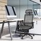 Costway Ergonomic High Back Mesh Office Chair Recliner Task Chair w/Hanger Grey\Black